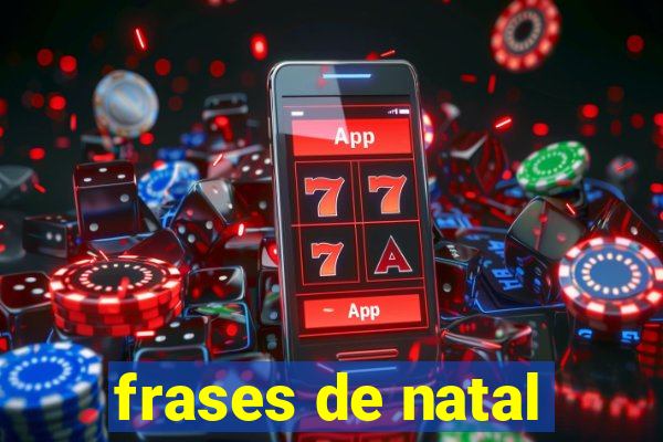 frases de natal